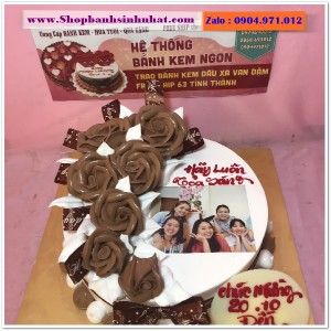 Bánh Sinh Nhật In Hình Ảnh - H383